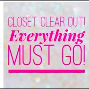 Everything must go!!